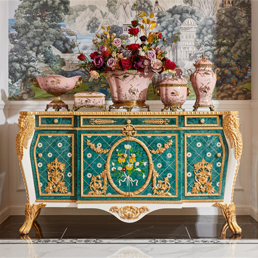 重工拼花玄关柜